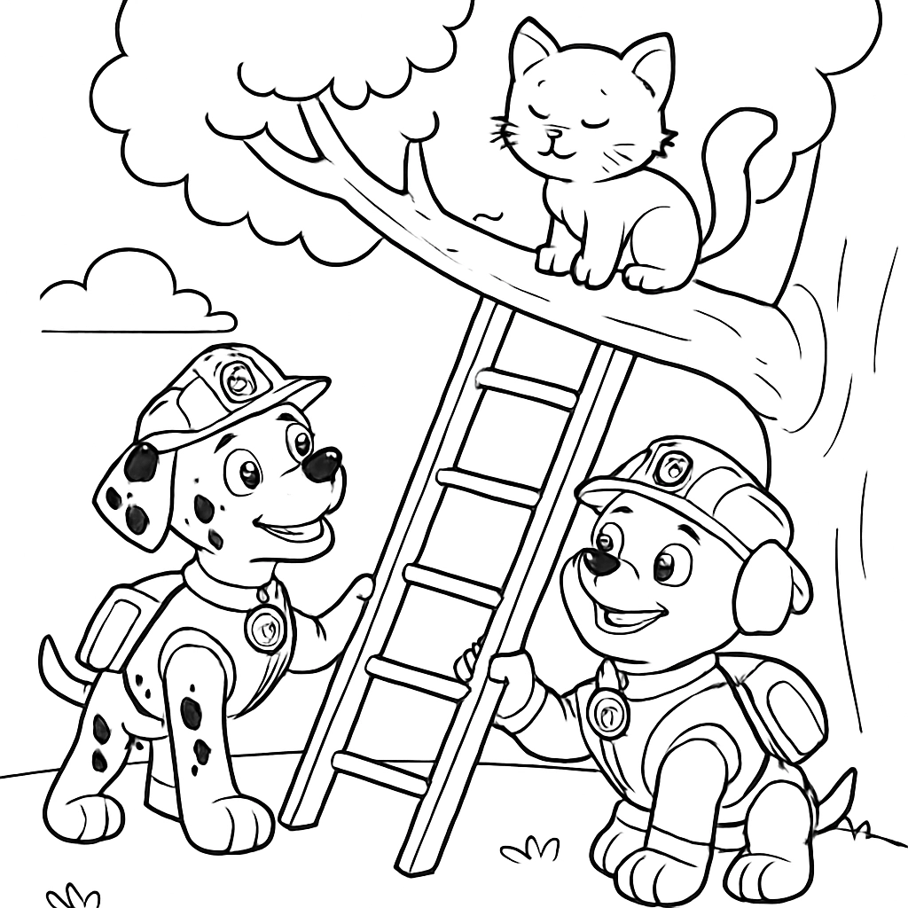 Paw Patrol Coloring Pages coloring pages